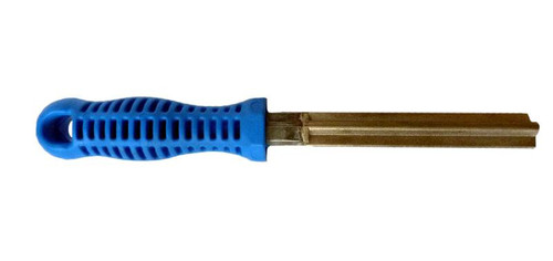 Warthog serrated diamond stone with handle sharpener - SKU: SERRDIASTWH