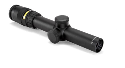 Trijicon ACCuPoint 1-4x24 Triangle Post Amber - SKU: TR24