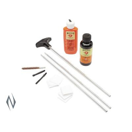 HOPPES CLEANING KIT RIFLE .17 .204 - SKU: HPD17B