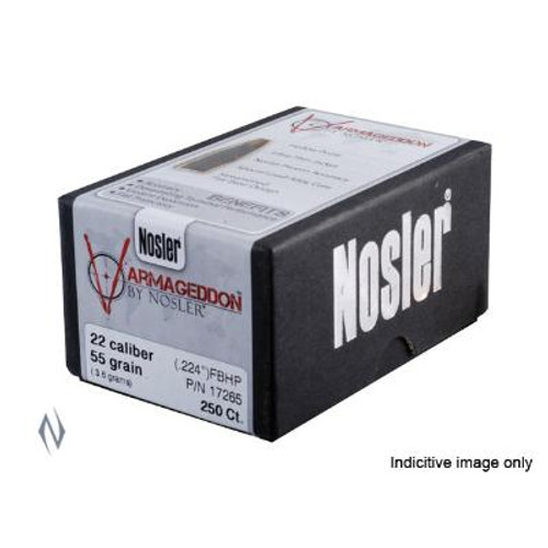 NOSLER 224 53GR TIP VARMAGEDDON 250PK - SKU: NV2253250