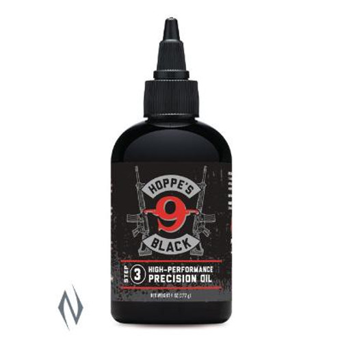 HOPPES BLACK PRECISION OIL 6OZ - SKU: HPHBL4