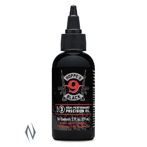 HOPPES BLACK PRECISION OIL 2OZ - SKU: HPHBL2