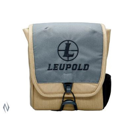 LEUPOLD GO AFIELD BINO CASE TAN / GREY LGE - SKU: LE172616