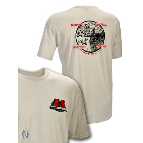 LEUPOLD SS VINTAGE L&S T-SHIRT SAND XL - SKU: LE172581 - Size: XL