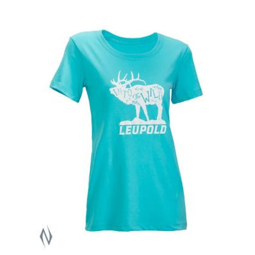 LEUPOLD WOMENS SS WILD T-SHIRT TEAL XL - SKU: LE172590 - Size: XL