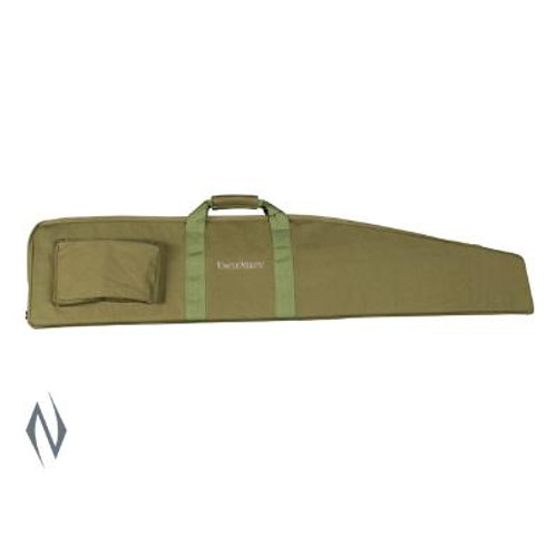 UNCLE MIKES CANVAS RIFLE CASE GREEN 50 inch - SKU: UM41112