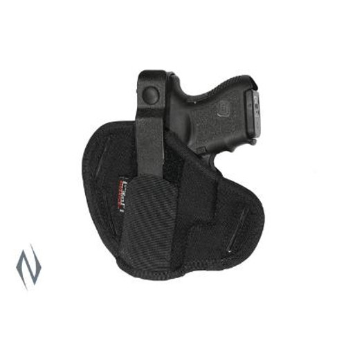 UNCLE MIKES SUPER BELT SLIDE HOLSTER BLACK SIZE 12 AMBI - SKU: UM86120