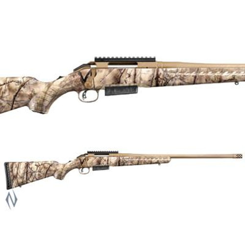 RUGER AMERICAN GO WILD CAMO 300 WIN 3 SHOT - SKU: AMRGW300W