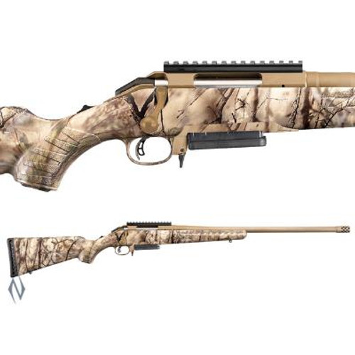 RUGER AMERICAN GO WILD CAMO 7MM-08 REM AI STYLE MAG 3 SHOT - SKU: AMRGW708