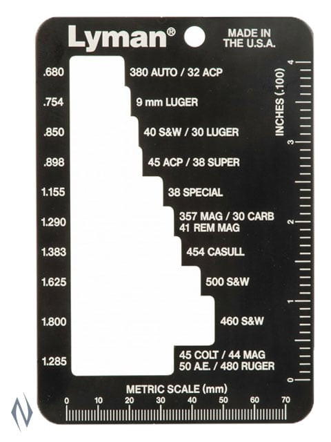 LYMAN EZEE CASE GAUGE PISTOL & REVOLVER - SKU: LY-ECGP