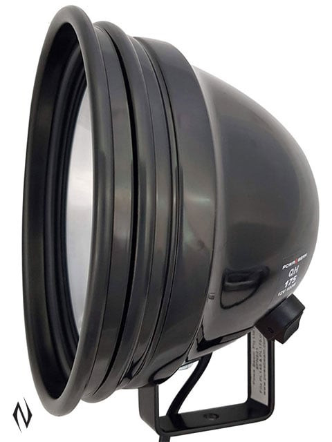 POWA BEAM 175MM 7 inch QH 12V 100W WITH ROOF BRACKET - SKU: P/L7B