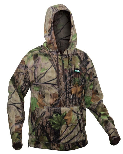 Ridgeline BALLISTIC L/S FLEECE HOODIE NATURE GREEN S - SKU: RLCHBSLNG1