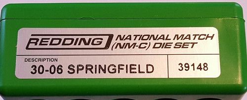 Redding 30-06 Springfield National Match Die Set - SKU: 39148