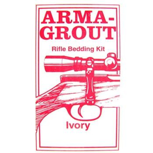 Arma-Grout Ivory Rifle Bedding Kit - SKU: ARMAI