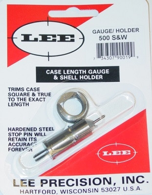 Lee 500 S and W Smith and Wesson Case Length Gauge - SKU: 90019