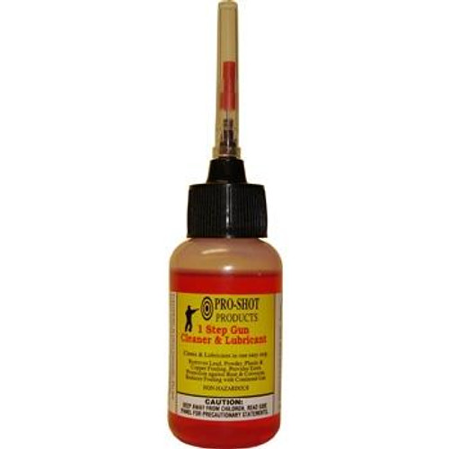 Proshot 1-step Cleaner and Lubricant - 1 oz Solvent/Lube in Needle Oiler - SKU: 1STEP-1-NEEDLE