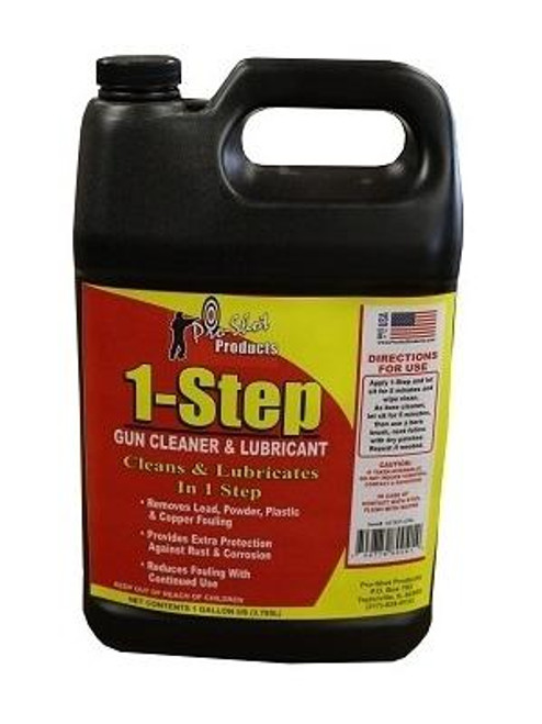 Proshot 1-step Cleaner and Lubricant - 1 Gallon - SKU: 1STEP-GAL
