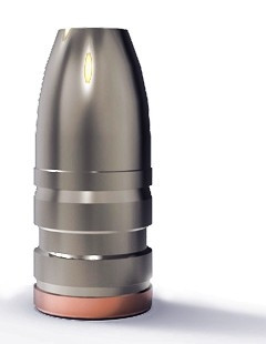 Lee .358 35 caliber 200 grain Gas Check Round with Flat 6 Cavity Mold - SKU: 90016