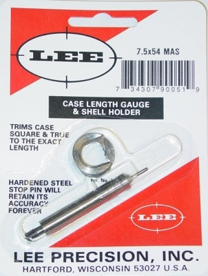 Lee 7.5x54 Mauser Case Length Gauge - SKU: 90051