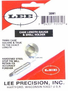 Lee 30 M1 Carbine Case Length Gauge - SKU: 90135