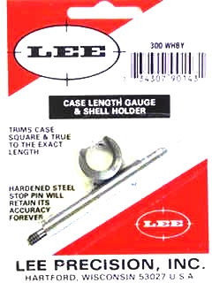 Lee 300 Wby Weatherby Magnum Case Length Gauge - SKU: 90143