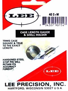 Lee 40 S and W Smith and Wesson Case Length Gauge - SKU: 90154