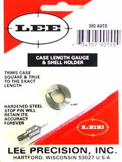Lee 380 Auto Case Length Gauge - SKU: 90155