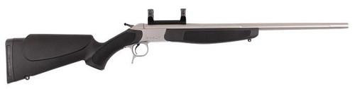 CVA Scout Rifle Stainless/Black - 44 Magnum - SKU: CR4431S