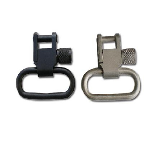 Grovtec Locking Swivels 1 inch Loops Black-Oxide Finish - SKU: GTSW01