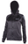 STONEY CREEK WOMENS HOODIE FULL ZIP BLACK - SKU: 1693-22