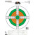 CHAMPION TARGET 25YD PISTOL SLOW FIRE FLURO 12 PACK - SKU: CH45760