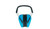 CALDWELL YOUTH PASSIVE EAR MUFFS NEON BLUE - SKU: CALD-YPNB