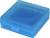 MTM 2CAL BOX 100 ROUND CLEAR BLUE - SKU: P-100-22-24