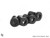 SAVAGE RIMFIRE 1PC PICATINNY BASE SCREWS 4 PK - TO SUIT SP108235 - SKU: SP108238