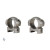 WEAVER STYLE RINGS 1 INCH GRAND SLAM MED SILVER - SKU: W49321
