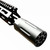 GRIZZLY - DEFLECTOR 5/8X24TPI STAINLESS CERAKOTED IN ARMOUR BLACK FLUTED ( chambered for 9x19mm) - SKU: GD58X24-9