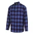 RIDGELINE - MENS ORGANIC CHECK SHIRT BLUE XL - SKU : RLCCSOGBLU4