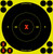 BIRCHWOOD CASEY Shoot.N.C 6IN X-Bullseye - 60 Sheets - SKU: BC-34560