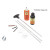 HOPPES CLEANING KIT ALL CALIBRES NO BRUSHES - SKU: HPPCOB
