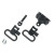 UNCLE MIKES SWIVELS QD REM 11-87 BLUED 1 inch MAG CAP SET - SKU: UM18032