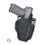 UNCLE MIKES AMBIDEXTROUS SIDEKICK HOLSTER BLACK + CARTRIDGE LOOP - SKU: UMMO70450