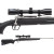 AXIS II XP STAINLESS PACKAGE 243 WIN 22 inch 4 SHOT DM - SKU: SAV55714