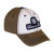 S&W Brown & White Frayed Cap/Hat - SKU: SWC-3002189