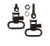 Grovtec Mossberg 500 Swivel Set 1 inch Loops Black-Oxide Finish - SKU: GTSW31