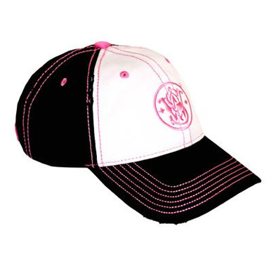 SMITH & WESSON - S&W Womens Black & White Logo Cap/Hat - SKU: SWC-3002182
