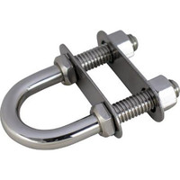 Sea-Dog Bow Eye - Machined 304 Stainless Steel - 3/8" x 3-1/2"