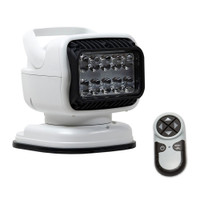 Golight GT Series LED Hybrid Portable Light w/Permanent Shoe Mount Handheld Wireless Remote - 12V - White