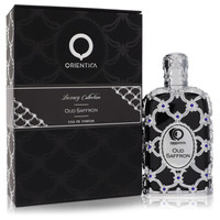 Orientica Oud Saffron by Al Haramain Eau De Parfum Spray (Unisex) 2.7 oz for Men