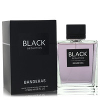 Seduction In Black by Antonio Banderas Eau De Toilette Spray 6.8 oz for Men