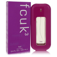 Fcuk 3 by French Connection Eau De Toilette Spray 3.4 oz for Women